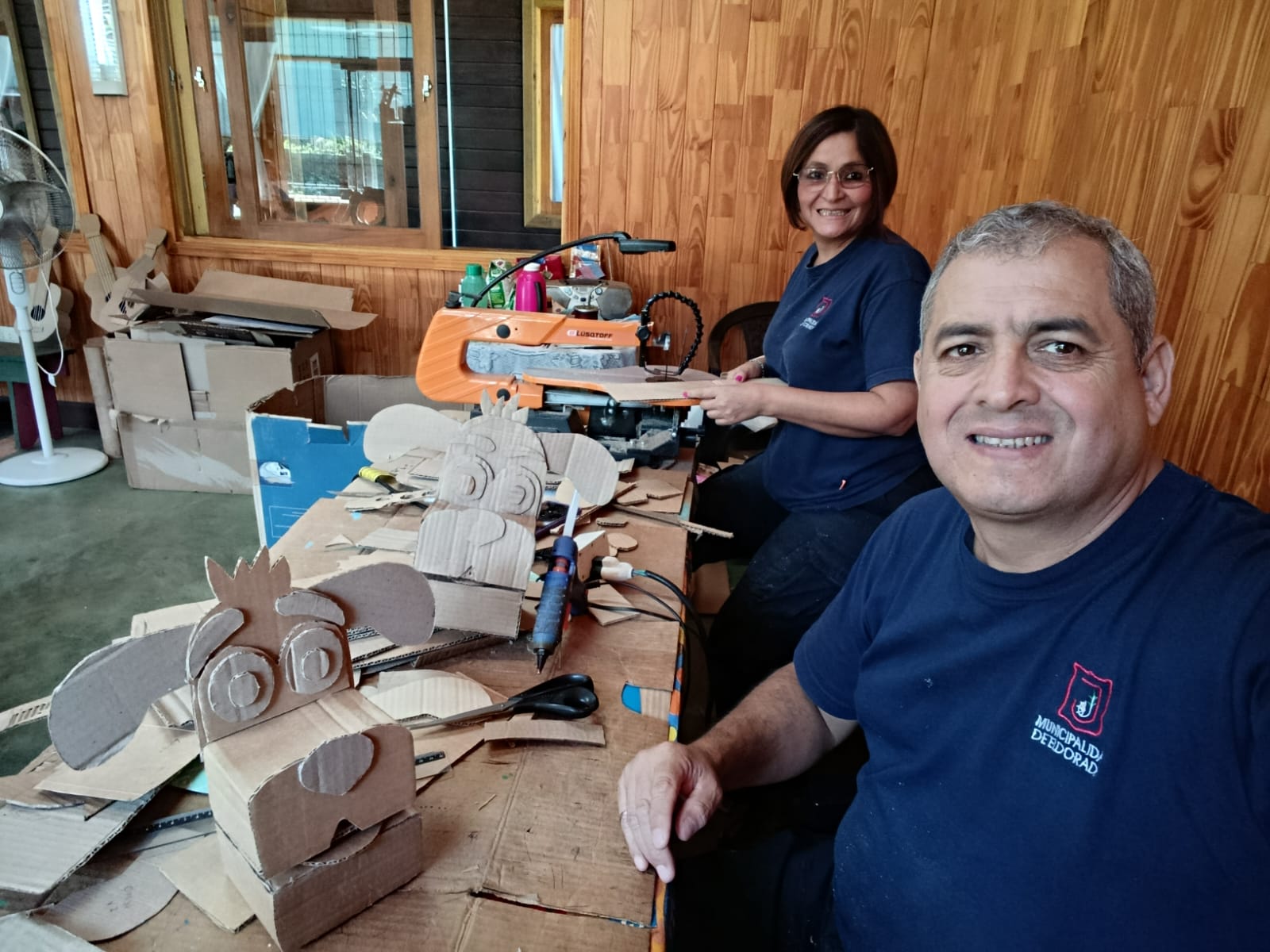 Jugar, crear y reciclar: el trabajo de "Planeta Cartón" en los barrios de Eldorado 2